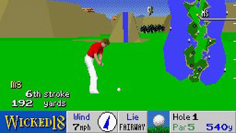 デビルズコース（NEW 3D GOLF SIMULATION6）