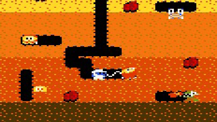 掘る、仕掛ける、倒すの三位一体のゲームデザイン