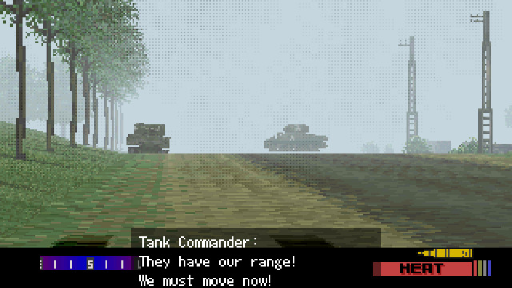 実在兵器と架空戦車が共存する独自の世界観