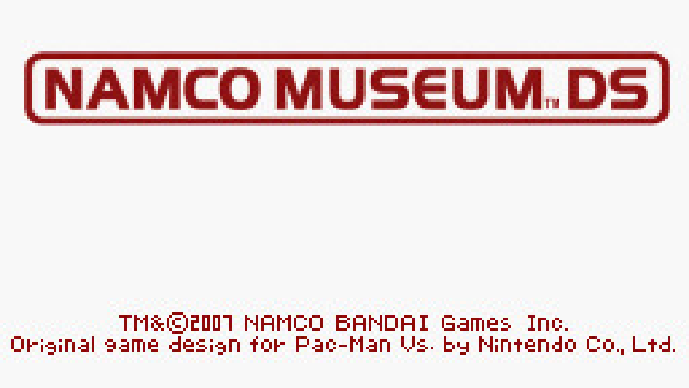 ナムコミュージアムDS