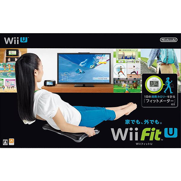 WiiフィットU(バランスWiiボード<黒>+フィットメーターセット)