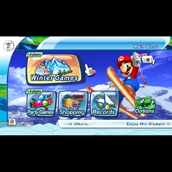マリオ&ソニック AT バンクーバーオリンピック(NDS)（マリオ
