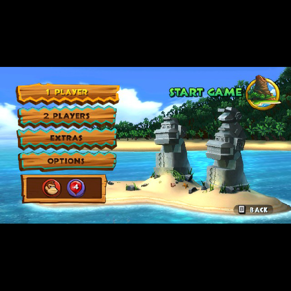 
                                      ドンキーコング リターンズ｜
                                      任天堂｜                                      Wii                                      のゲーム画面