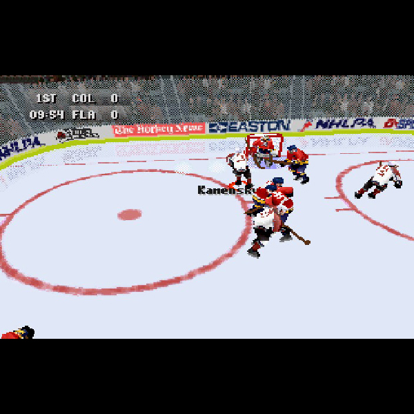 
                                      NHL97(EA SPORTS)｜
                                      ヴァージンインタラクティブ｜                                      セガサターン (SS)                                      のゲーム画面