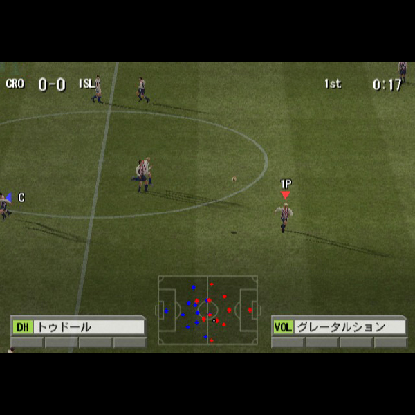 
                                      フットボールキングダム トライアルエディション｜
                                      ナムコ｜                                      プレイステーション2 (PS2)                                      のゲーム画面