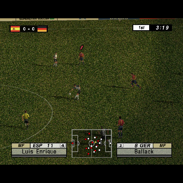 
                                      実況ワールドサッカー2001｜
                                      コナミ｜                                      プレイステーション2 (PS2)                                      のゲーム画面