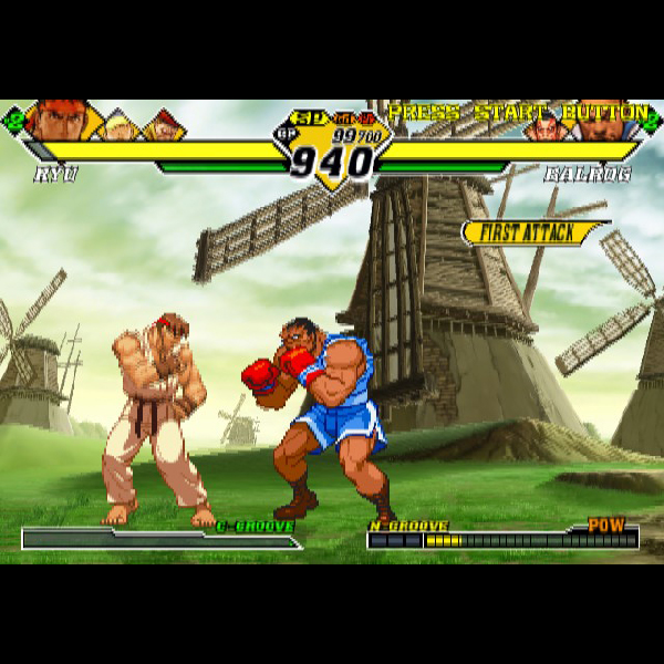 
                                      カプコン VS SNK 2 ミリオネアファイティング2001(プレイステーション2・ザ・ベスト)｜
                                      カプコン｜                                      プレイステーション2 (PS2)                                      のゲーム画面