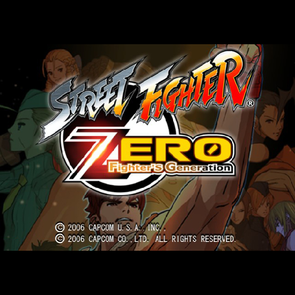 
                                      ストリートファイターZERO ファイターズ・ジェネレーション｜
                                      カプコン｜                                      プレイステーション2 (PS2)                                      のゲーム画面