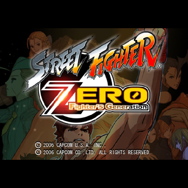 
                                      ストリートファイターZERO ファイターズ・ジェネレーション(ベストプライス)｜
                                      カプコン｜                                      プレイステーション2 (PS2)                                      のゲーム画面