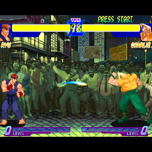 
                                      ストリートファイターZERO ファイターズ・ジェネレーション(ベストプライス)｜
                                      カプコン｜                                      プレイステーション2 (PS2)                                      のゲーム画面