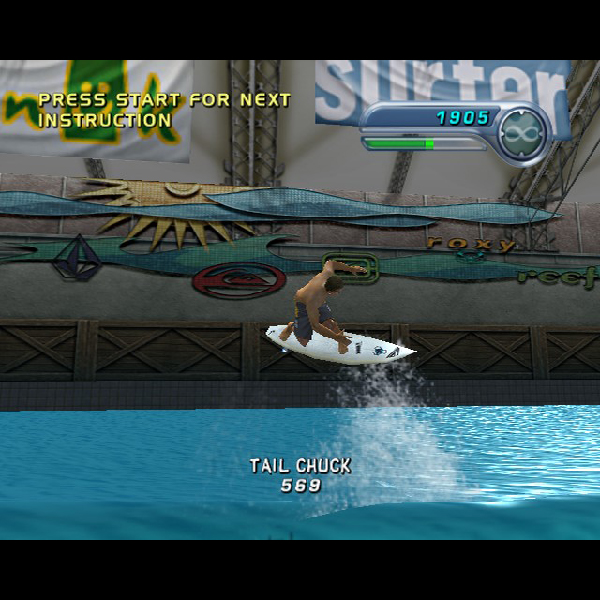 
                                      ケリー・スレーター プロサーファー2003｜
                                      カプコン｜                                      プレイステーション2 (PS2)                                      のゲーム画面
