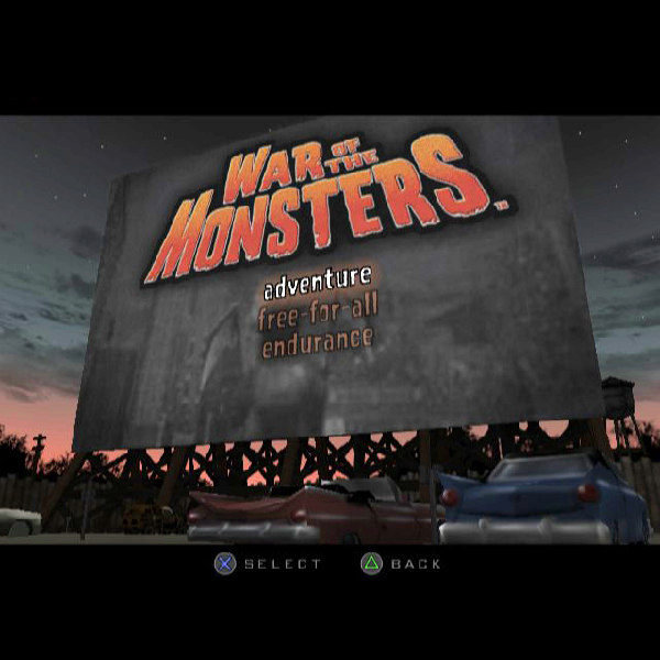 
                                      怪獣大激戦 War of the Monsters｜
                                      カプコン｜                                      プレイステーション2 (PS2)                                      のゲーム画面