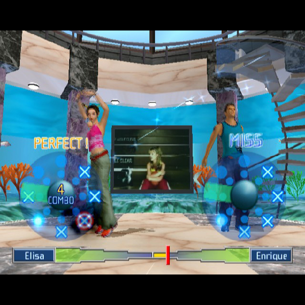 
                                      ブリトニーズ ダンスビート｜
                                      セガ｜                                      プレイステーション2 (PS2)                                      のゲーム画面