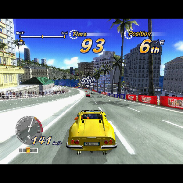 
                                      アウトラン2SP｜
                                      セガ｜                                      プレイステーション2 (PS2)                                      のゲーム画面