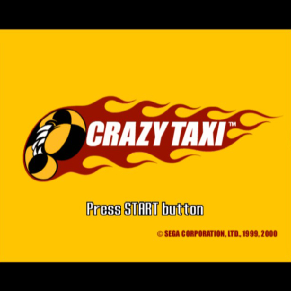 
                                      クレイジータクシー｜
                                      セガ｜                                      プレイステーション2 (PS2)                                      のゲーム画面