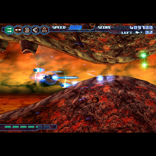 
                                      サンダーフォース6｜
                                      セガ｜                                      プレイステーション2 (PS2)                                      のゲーム画面