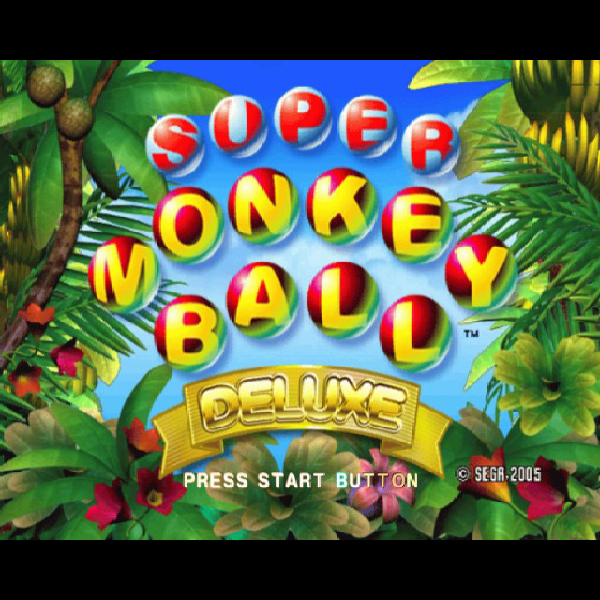 
                                      スーパーモンキーボール デラックス｜
                                      セガ｜                                      プレイステーション2 (PS2)                                      のゲーム画面