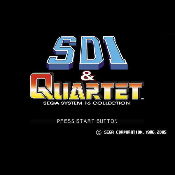 
                                      SDI&カルテット セガシステム16 コレクション(セガエイジス2500 Vol.21)｜
                                      セガ｜                                      プレイステーション2 (PS2)                                      のゲーム画面