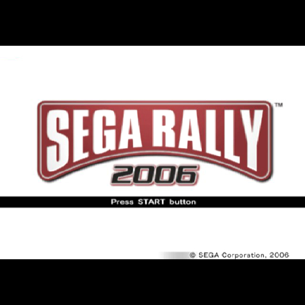 
                                      セガラリー2006｜
                                      セガ｜                                      プレイステーション2 (PS2)                                      のゲーム画面