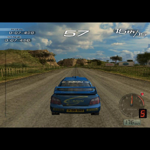 
                                      セガラリー2006｜
                                      セガ｜                                      プレイステーション2 (PS2)                                      のゲーム画面