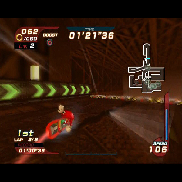
                                      ソニックライダーズ｜
                                      セガ｜                                      プレイステーション2 (PS2)                                      のゲーム画面