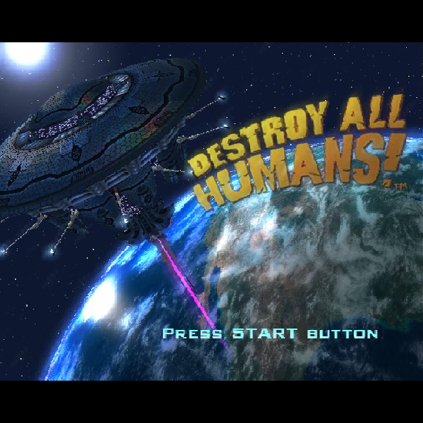 
                                      デストロイ オール ヒューマンズ!｜
                                      セガ｜                                      プレイステーション2 (PS2)                                      のゲーム画面