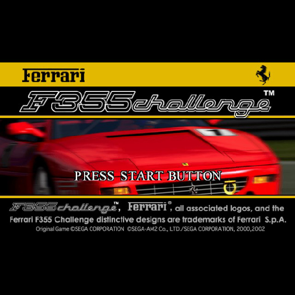 
                                      フェラーリ F355チャレンジ｜
                                      セガ｜                                      プレイステーション2 (PS2)                                      のゲーム画面