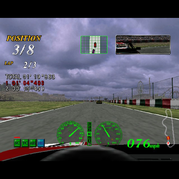 
                                      フェラーリ F355チャレンジ｜
                                      セガ｜                                      プレイステーション2 (PS2)                                      のゲーム画面