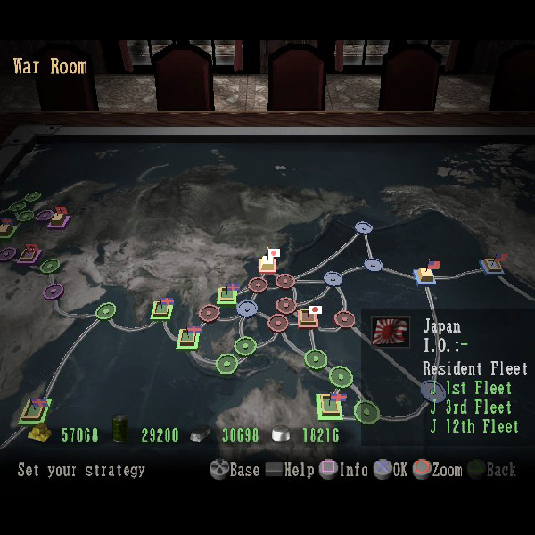 
                                      提督の決断4｜
                                      コーエー｜                                      プレイステーション2 (PS2)                                      のゲーム画面