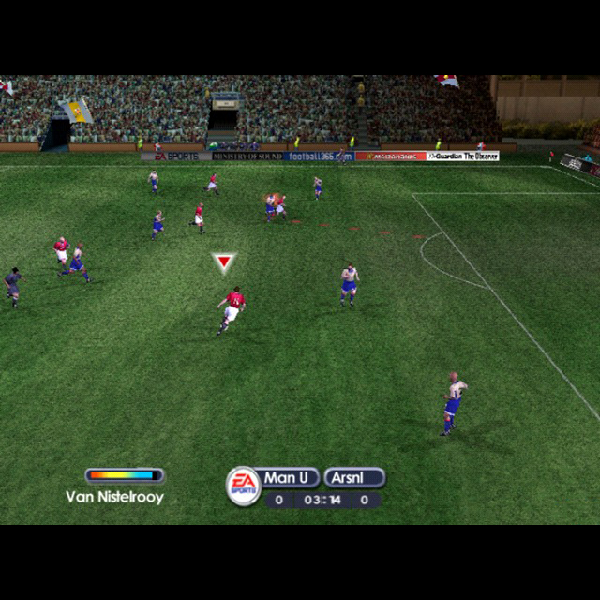 
                                      FIFA2002 ロード・トゥ・FIFAワールドカップ(EA SPORTS)｜
                                      エレクトロニック・アーツ｜                                      プレイステーション2 (PS2)                                      のゲーム画面