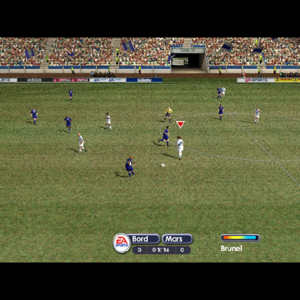 
                                      FIFA2002 ロード・トゥ・FIFAワールドカップ(EA SPORTS)｜
                                      エレクトロニック・アーツ｜                                      プレイステーション2 (PS2)                                      のゲーム画面