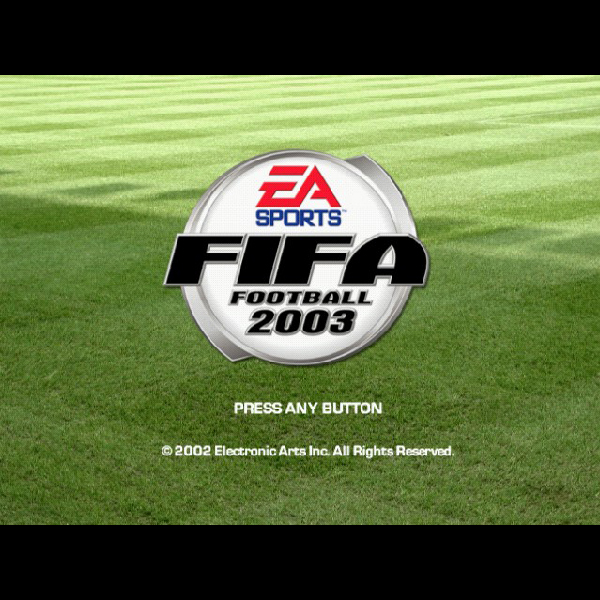 
                                      FIFA2003ヨーロッパサッカー(EA SPORTS)｜
                                      エレクトロニック・アーツ｜                                      プレイステーション2 (PS2)                                      のゲーム画面