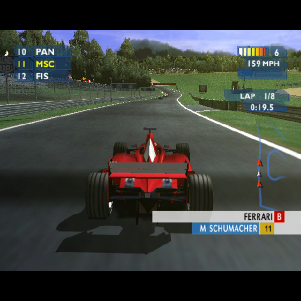 
                                      F1キャリアチャレンジ(EA SPORTS)｜
                                      エレクトロニック・アーツ｜                                      プレイステーション2 (PS2)                                      のゲーム画面