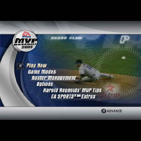 
                                      MVPベースボール2003(EA SPORTS)｜
                                      エレクトロニック・アーツ｜                                      プレイステーション2 (PS2)                                      のゲーム画面