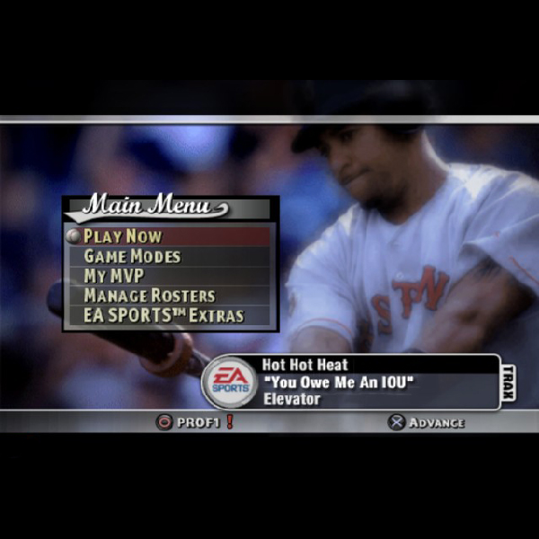 
                                      MVPベースボール2005(EAベストヒッツ)｜
                                      エレクトロニック・アーツ｜                                      プレイステーション2 (PS2)                                      のゲーム画面