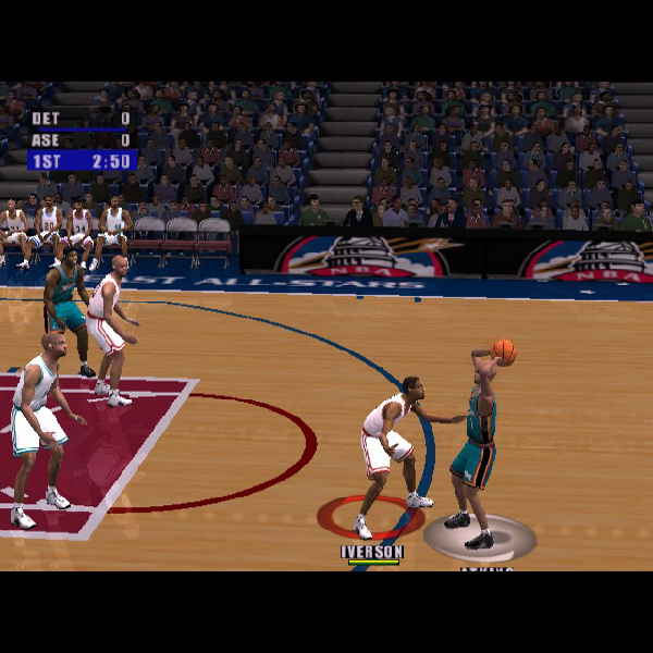 
                                      NBAライブ2001(EA SPORTS)｜
                                      エレクトロニック・アーツ｜                                      プレイステーション2 (PS2)                                      のゲーム画面