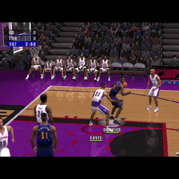 
                                      NBAライブ2001(EA SPORTS)｜
                                      エレクトロニック・アーツ｜                                      プレイステーション2 (PS2)                                      のゲーム画面