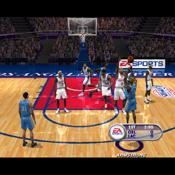 
                                      NBAライブ2002(EA SPORTS)｜
                                      エレクトロニック・アーツ｜                                      プレイステーション2 (PS2)                                      のゲーム画面