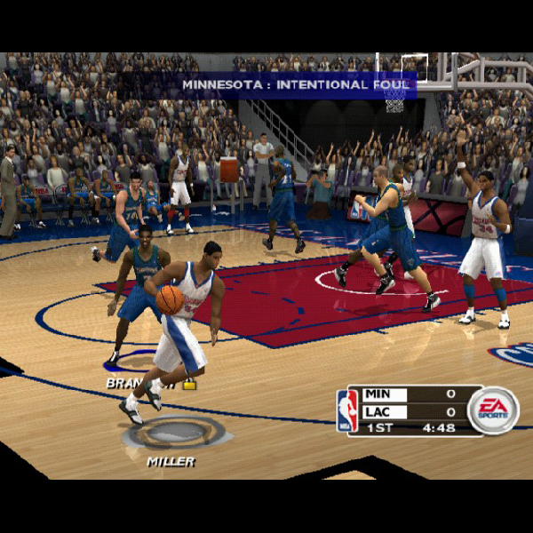 
                                      NBAライブ2003(EA SPORTS)｜
                                      エレクトロニック・アーツ｜                                      プレイステーション2 (PS2)                                      のゲーム画面