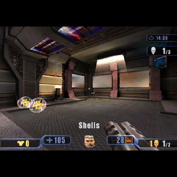 
                                      クエイク3 レボリューション｜
                                      エレクトロニック・アーツ｜                                      プレイステーション2 (PS2)プレイステーション2 (PS2)                                      のゲーム画面