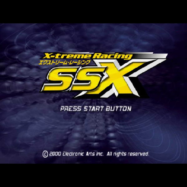 エクストリーム・レーシング SSX(EA SPORTS)｜エレクトロニック・アーツ｜プレイステーション2 (PS2)のゲーム画面