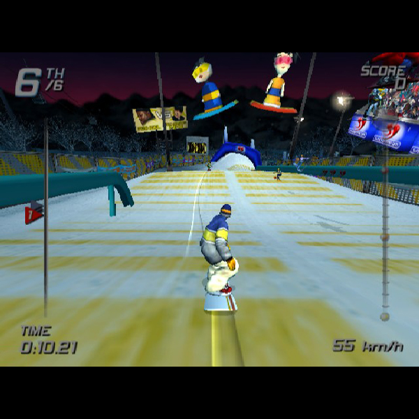 
                                      エクストリーム・レーシング SSX(EA SPORTS)｜
                                      エレクトロニック・アーツ｜                                      プレイステーション2 (PS2)                                      のゲーム画面