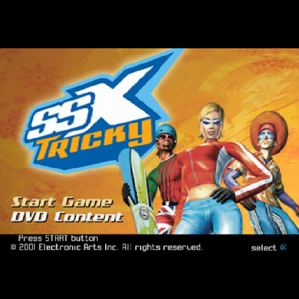 
                                      SSX トリッキー(EA SPORTS)｜
                                      エレクトロニック・アーツ｜                                      プレイステーション2 (PS2)                                      のゲーム画面