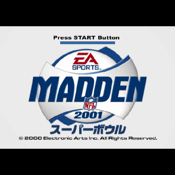
                                      マッデン NFLスーパーボウル2001(EA SPORTS)｜
                                      エレクトロニック・アーツ｜                                      プレイステーション2 (PS2)                                      のゲーム画面