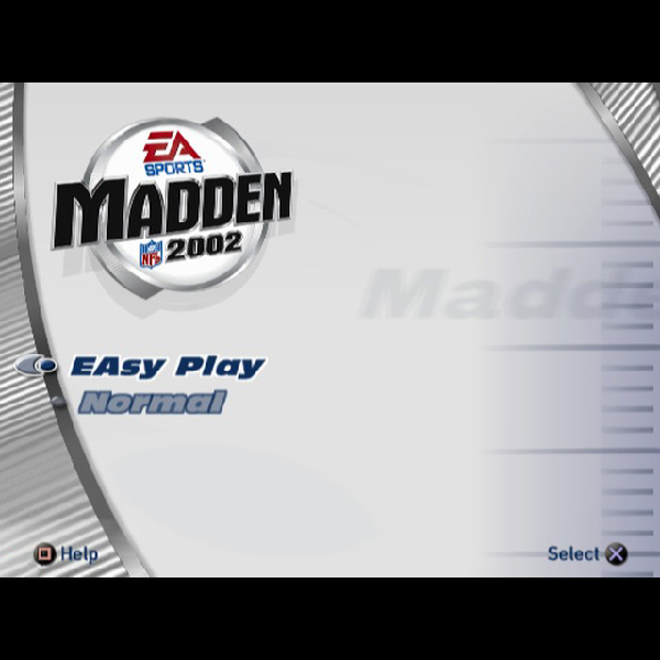 
                                      マッデン NFLスーパーボウル2002(EA SPORTS)｜
                                      エレクトロニック・アーツ｜                                      プレイステーション2 (PS2)                                      のゲーム画面