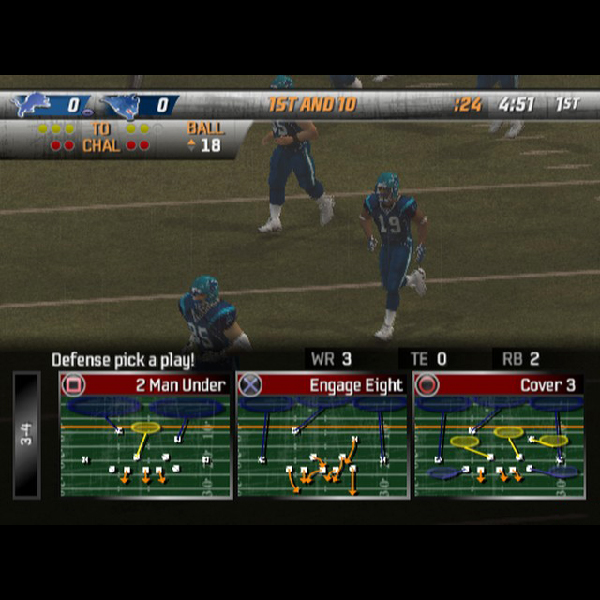 
                                      マッデン NFL08(EA SPORTS)｜
                                      エレクトロニック・アーツ｜                                      プレイステーション2 (PS2)                                      のゲーム画面