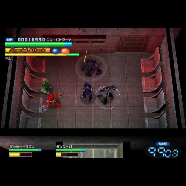 
                                      リアルロボットレジメント｜
                                      バンプレスト｜                                      プレイステーション2 (PS2)                                      のゲーム画面