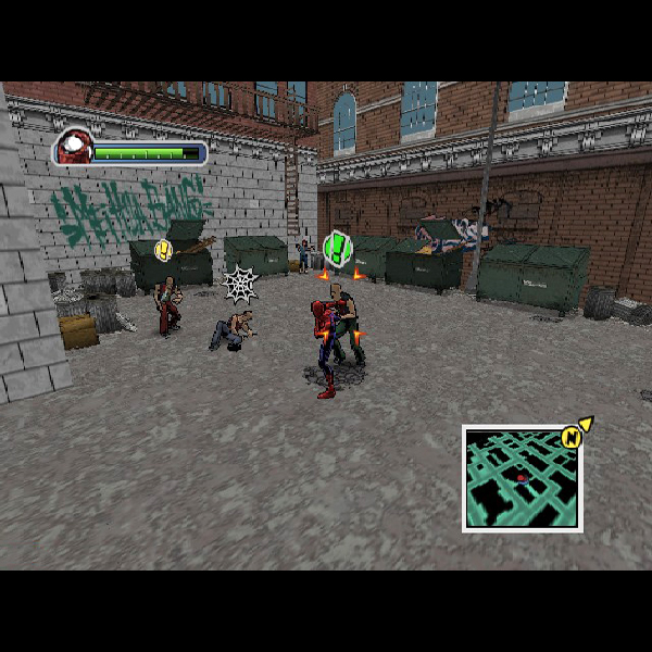 
                                      アルティメット スパイダーマン｜
                                      タイトー｜                                      プレイステーション2 (PS2)                                      のゲーム画面