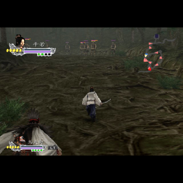 
                                      義経英雄伝 修羅｜
                                      フロム・ソフトウェア｜                                      プレイステーション2 (PS2)                                      のゲーム画面