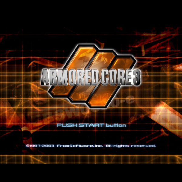 
                                      アーマード・コア3｜
                                      フロム・ソフトウェア｜                                      プレイステーション2 (PS2)                                      のゲーム画面